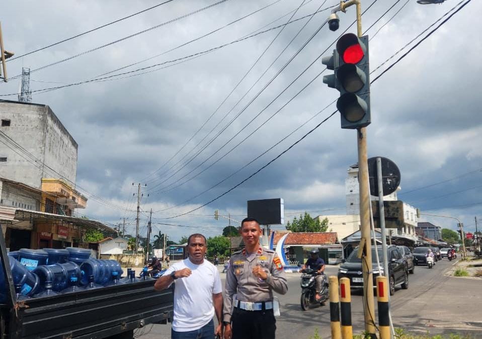 Pasca Laka Lantas, Traffic Light Simpang 4 Kuday Diperbaiki