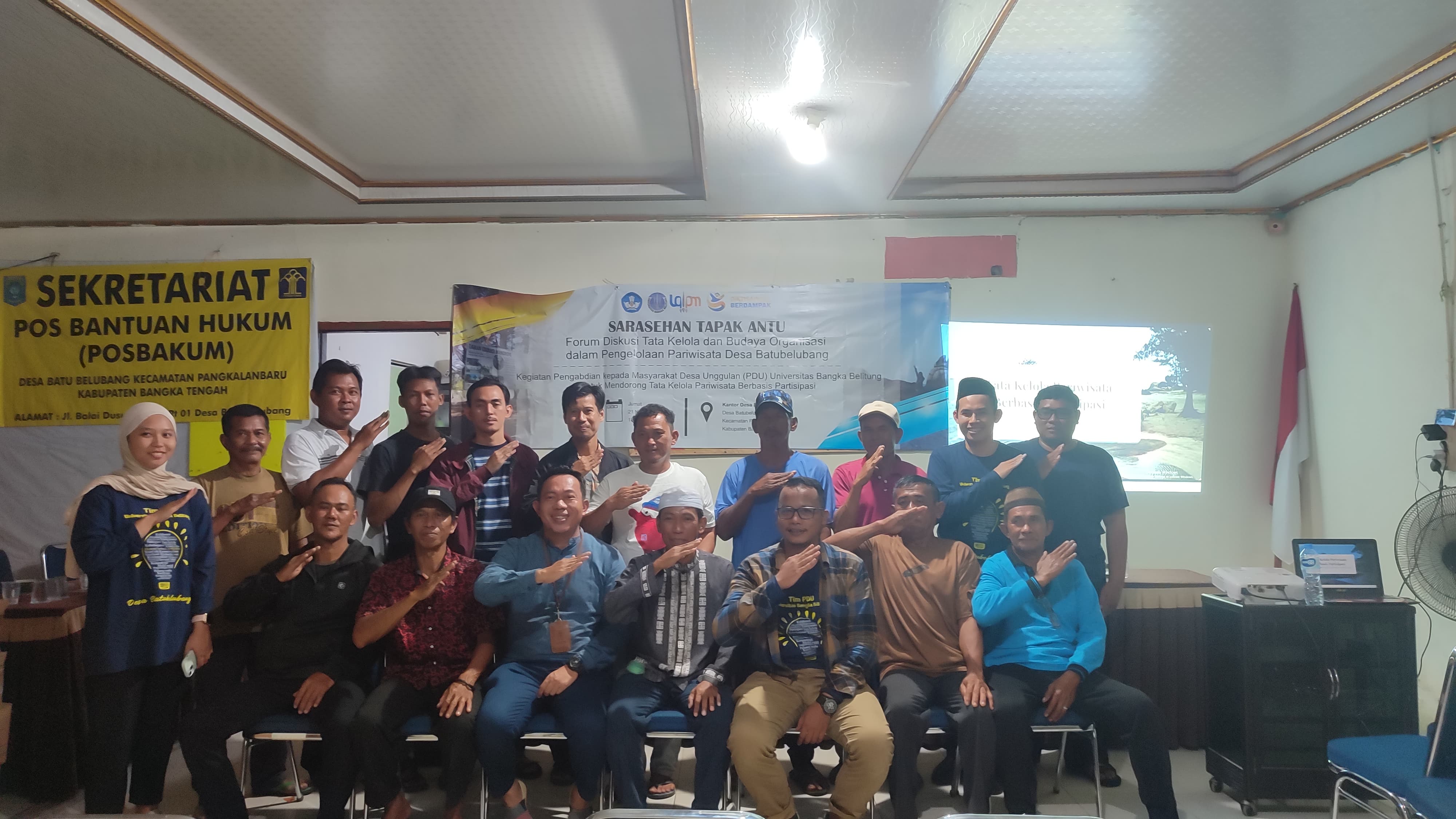 Sarasehan Tapak Antu: Dorong Tata Kelola Pariwisata Partisipatif di Desa Batu Belubang
