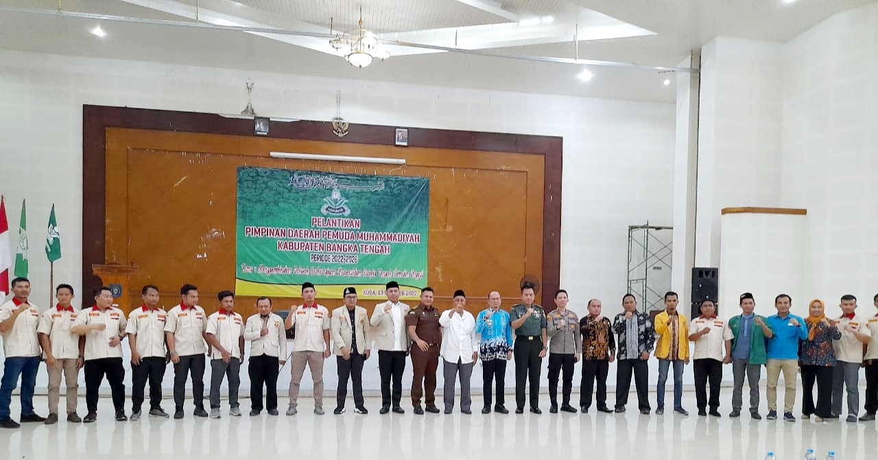 Pimpinan Daerah Pemuda Muhammadiyah Bateng Dilantik, Ary: Jangan Sekedar Pelantikan