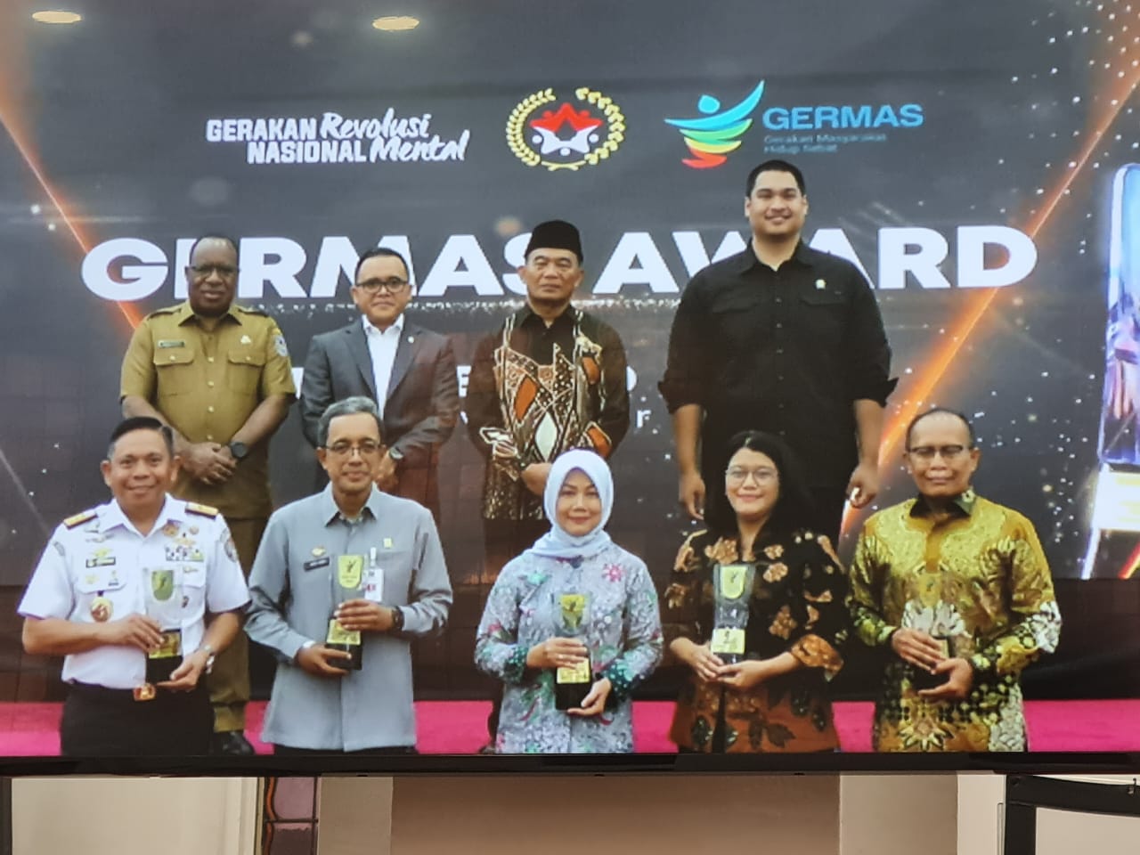 Kemenkumham Meraih Terbaik Kedua dalam Penghargaan Germas Award Tahun 2023