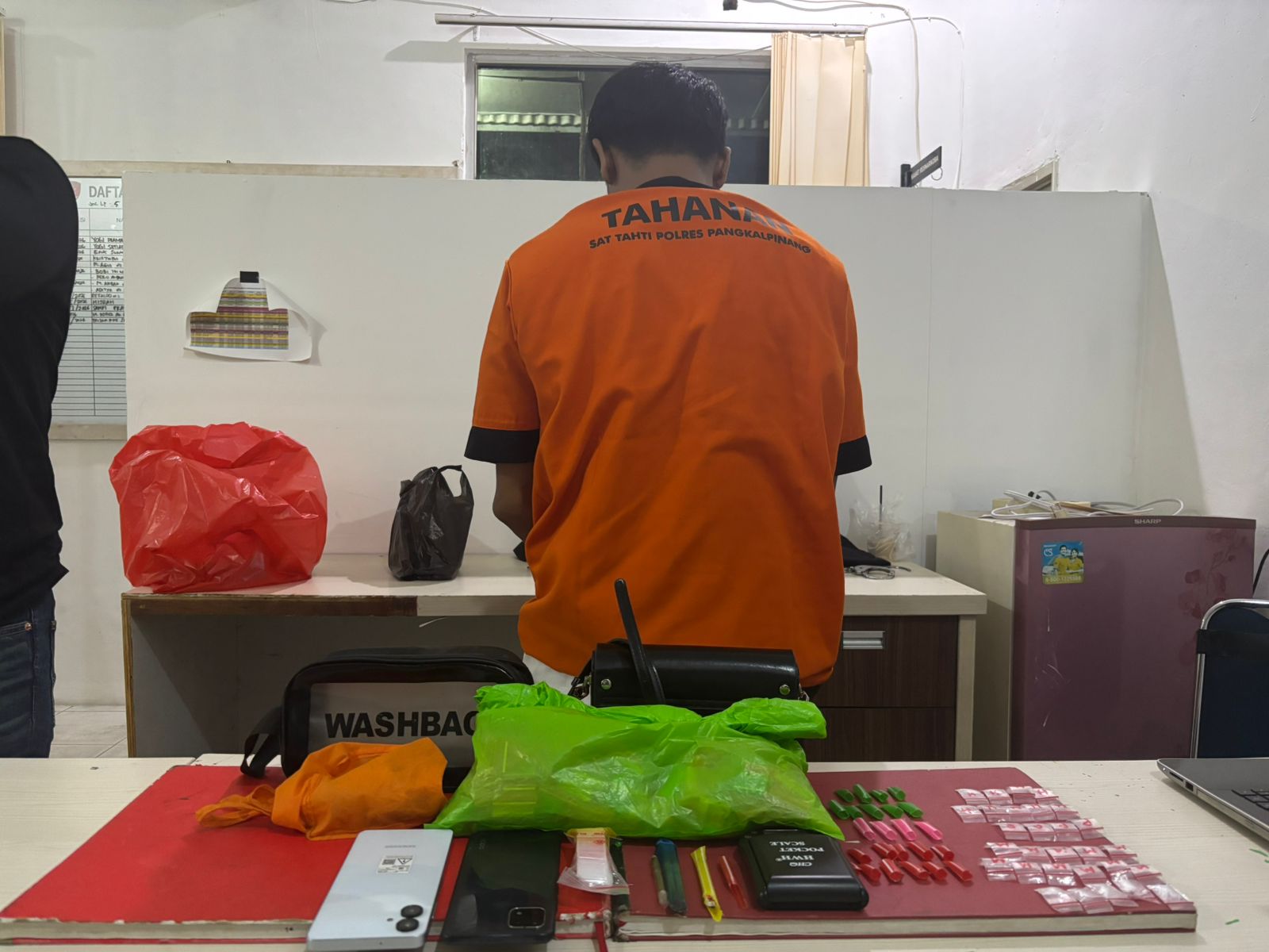 Simpan 22 Paket Sabu di Kamar, Buruh Harian di Desa Batu Belubang Diringkus Polisi