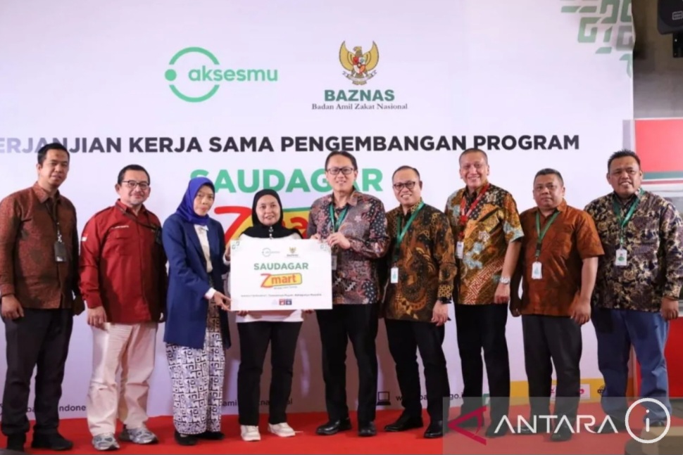 Baznas Gandeng Swasta Bantu Mustahik Usaha Warung Lewat Program ZMart