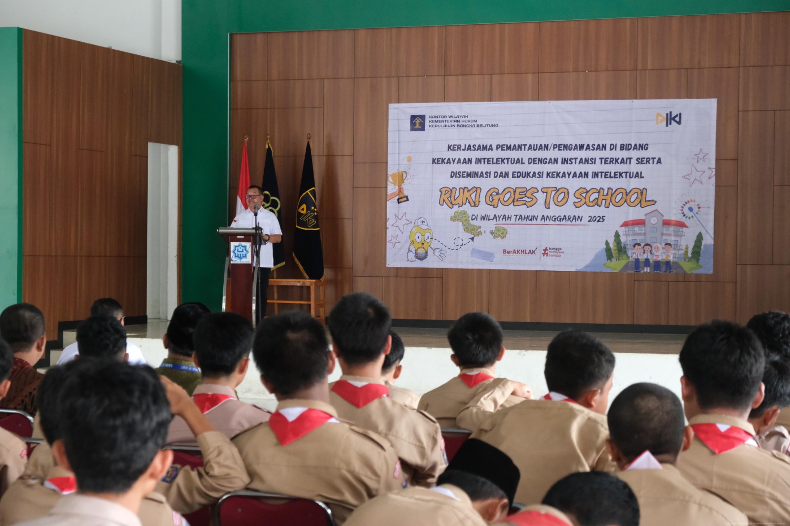 Kanwil Kemenkum Babel Gelar RuKI Goes to School di MAN Insan Cendekia Bangka Tengah