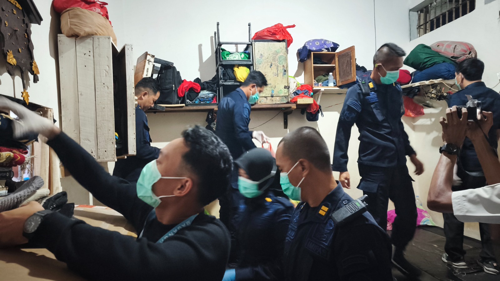 Lapas Pangkalpinang Tegaskan Komitmen Zero Halinar Bersama APH