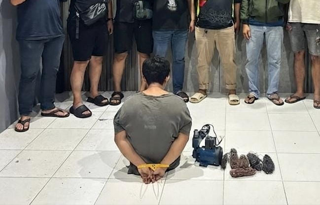 Polres Babar Ringkus Spesialis Pencuri Pompa Air