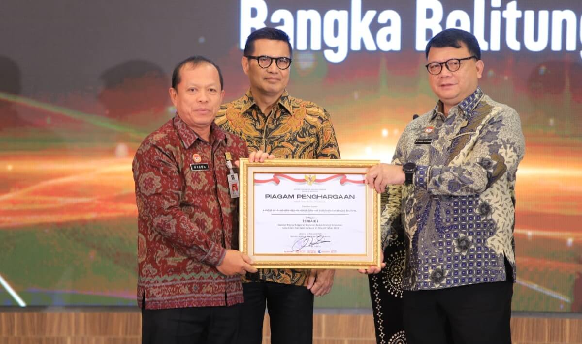 Kemenkumham Babel Terbaik I Capaian Kinerja Anggaran Badan Strategi Kebijakan