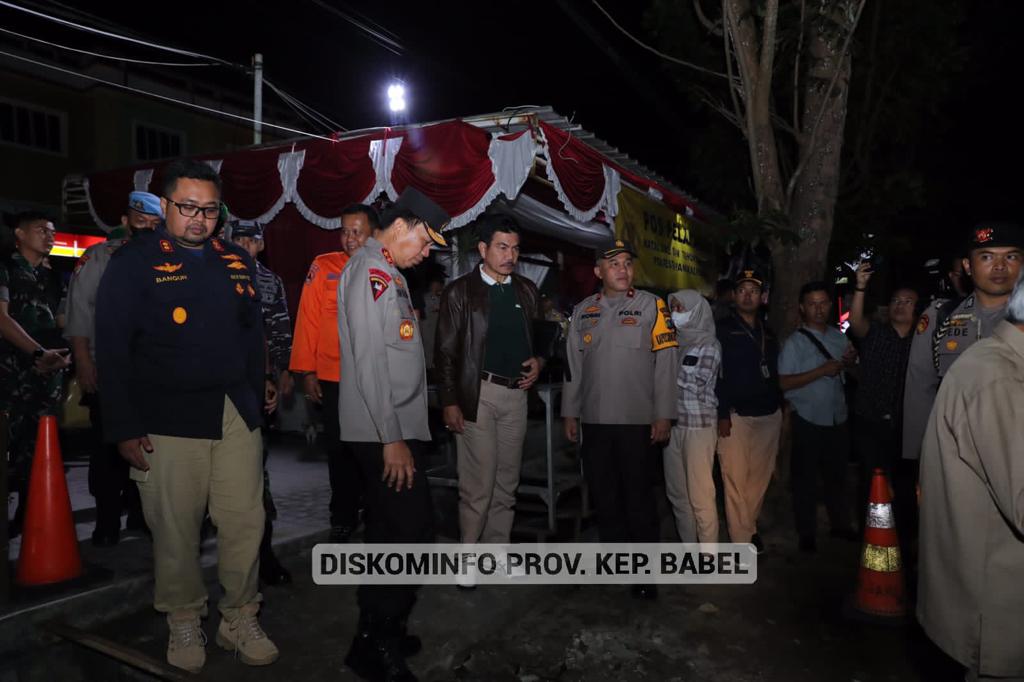 Malam Pergantian Tahun di Kep. Babel berlangsung Aman dan Terkendali 