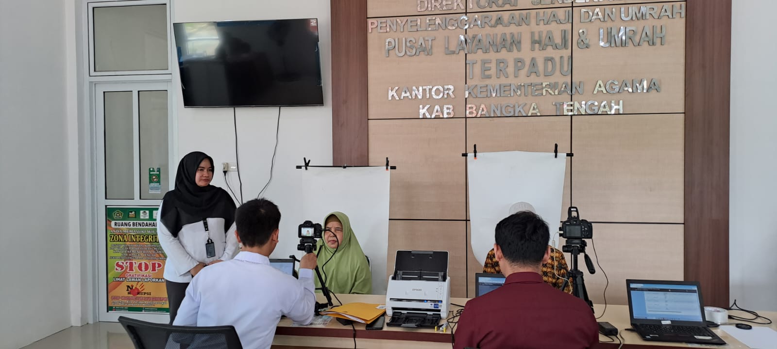 Imigrasi Pangkalpinang Layani Pembuatan Paspor 75 Calhaj Bangka Tengah