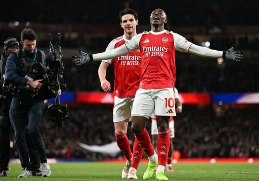 Eze Tampil Mengesankan Lawan Leverkusen, Arteta Tebar Pujian