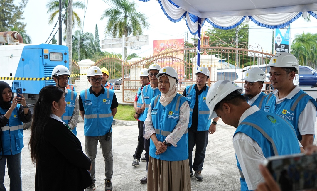 GM PLN Babel Pastikan Langsung Kesiapan Kelistrikan Selama Ibadah Natal