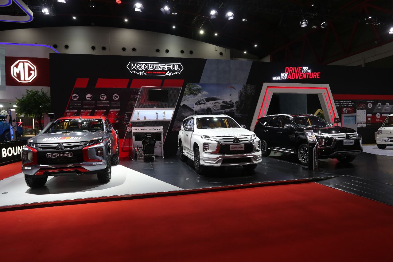 Ragam Aktivitas di Booth Mitsubishi Motors di IIMS 2023