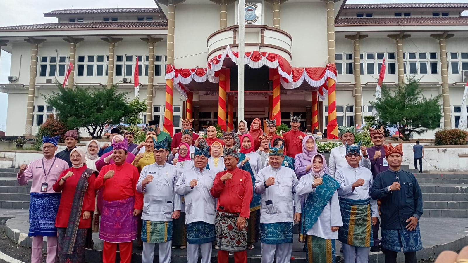 Pj.Wali Kota Unu, Pimpin Upacara Peringatan Hari Jadi Kota Pangkalpinang ke-268