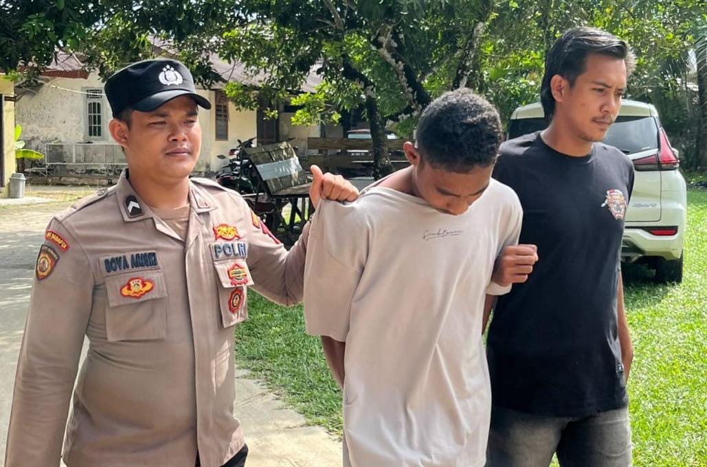 DPO Pencurian TBS Milik PT. MHL Berakhir di Unit Reskrim Polsek Payung, Ditangkap Tanpa Perlawanan