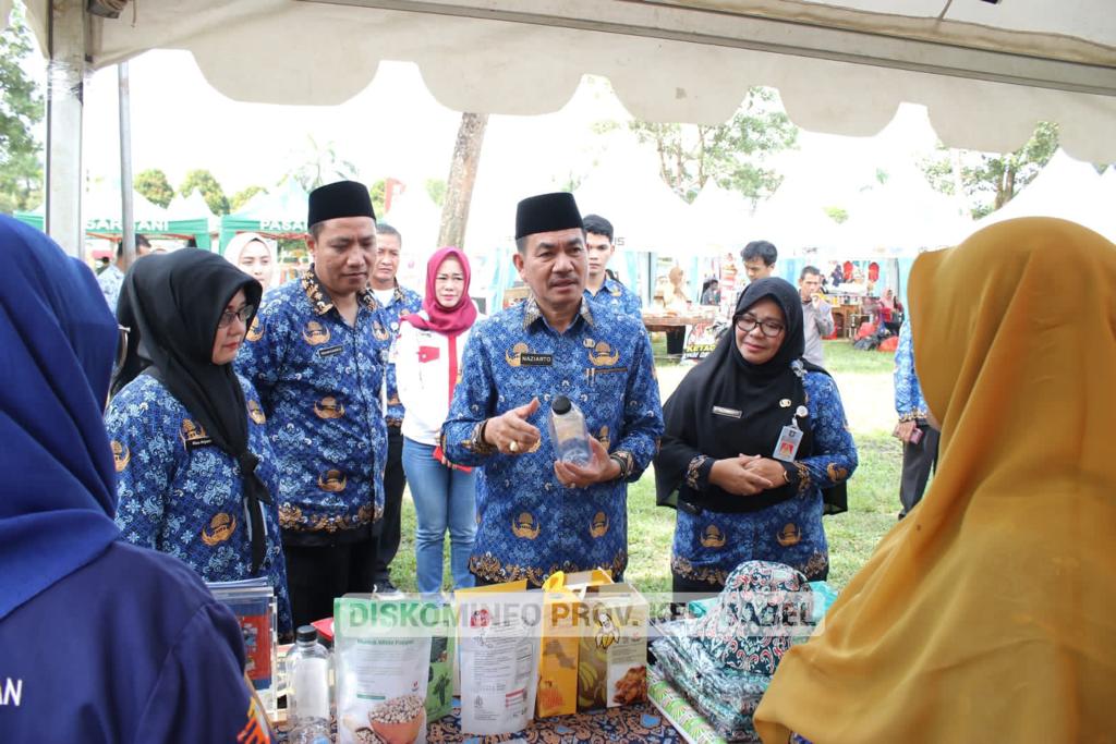 Hadiri Bazar UMKM, Sekda Naziarto Harapkan Pelaku UMKM dapat Terus Berkiprah