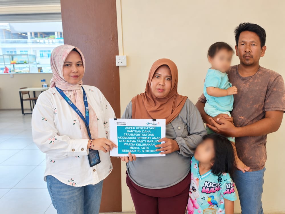 Dua Tahun Jalani Pengobatan, Warga Karimun Terima Bantuan dari PT Timah