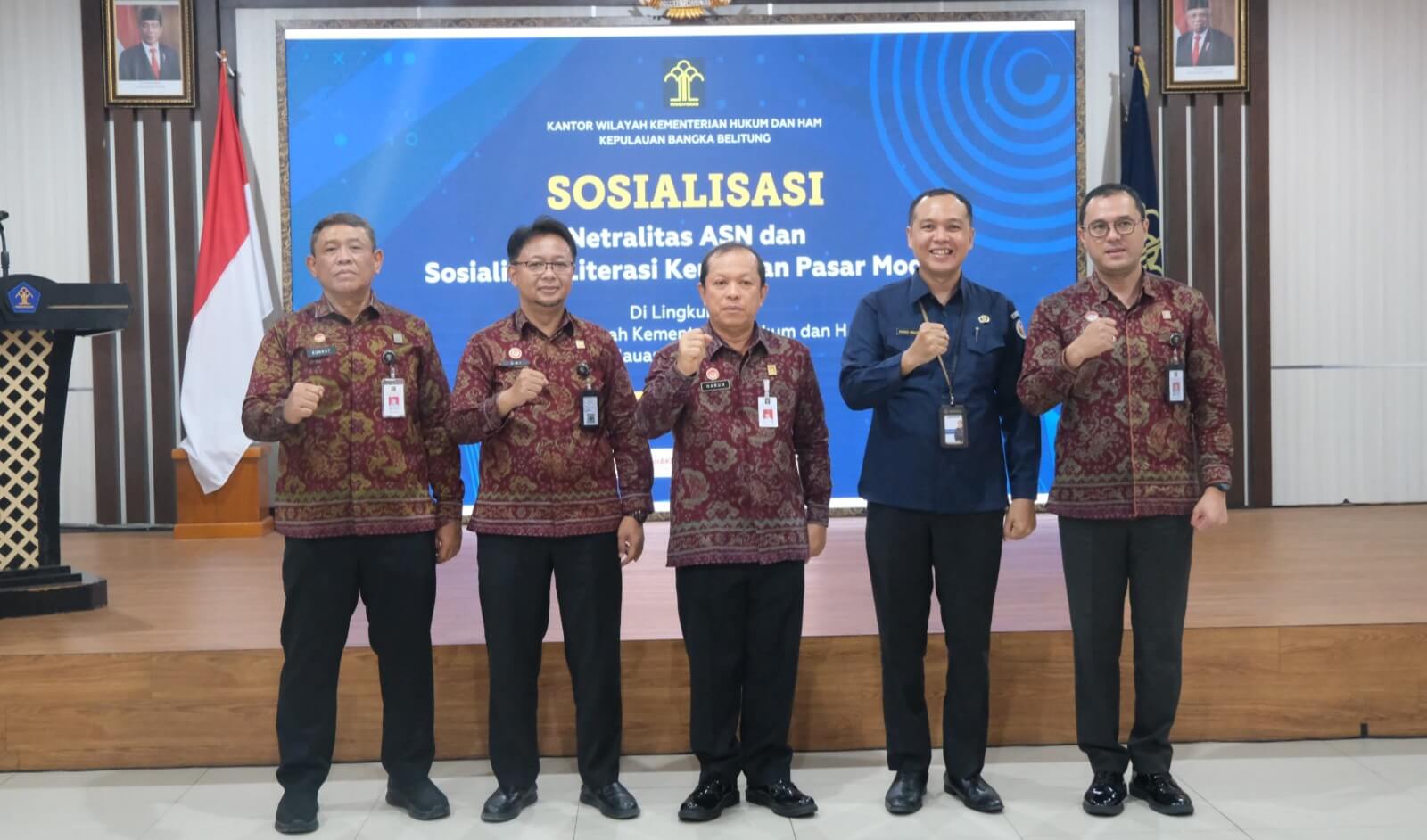 Jelang Pilkada 2024, Kemenkumham Babel Gelar Sosialisasi Netralitas ASN