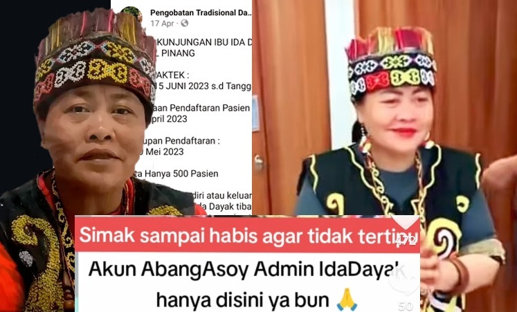 Raib Sejak Habis Lebaran, Ida Dayak Kini Muncul Dengan Penampilan Baru