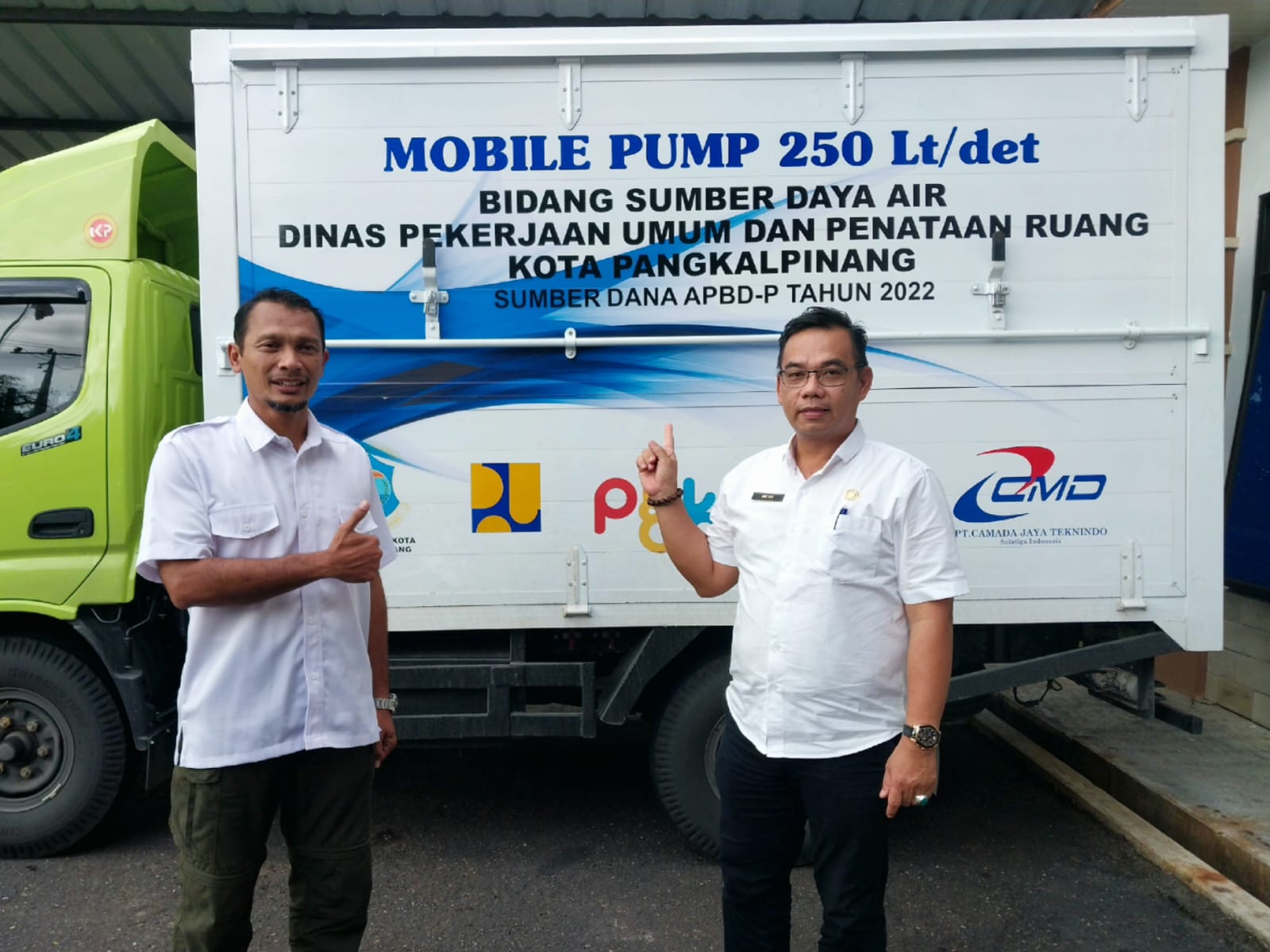 Mobile Pump PUPR PGK Bakal Sedot Genangan Air 250 Liter Perdetik