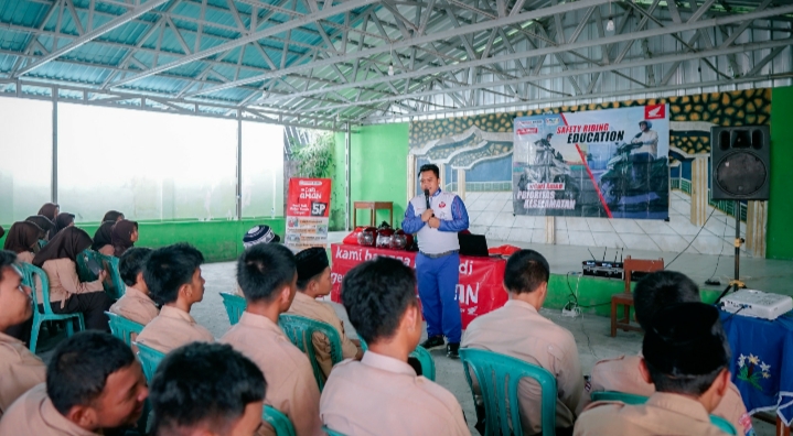 Konsisten Ingatkan Aman Berkendara, Honda Babel Gelar Edukasi Safety Riding