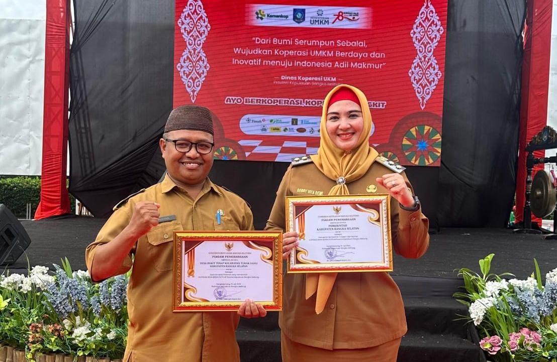 Karena Ini, Kabupaten Bangka Selatan Raih Penghargaan dari Gubernur