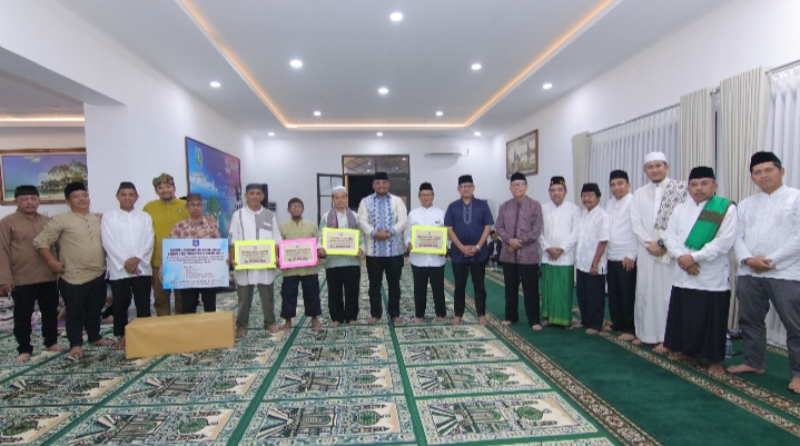 Rangkaian Safari Ramadan, Safrizal ZA Bersama Rombongan Silahturahmi Ke Belitung