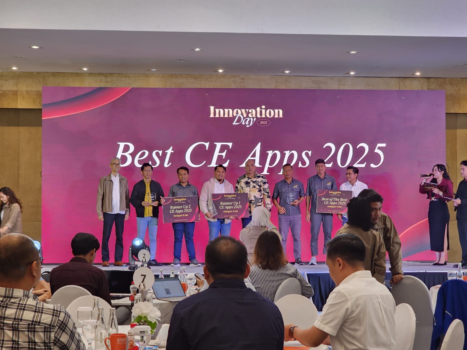 Honda Bangka Belitung Raih Juara 2 Nasional CE Apps Development di Innovation Day