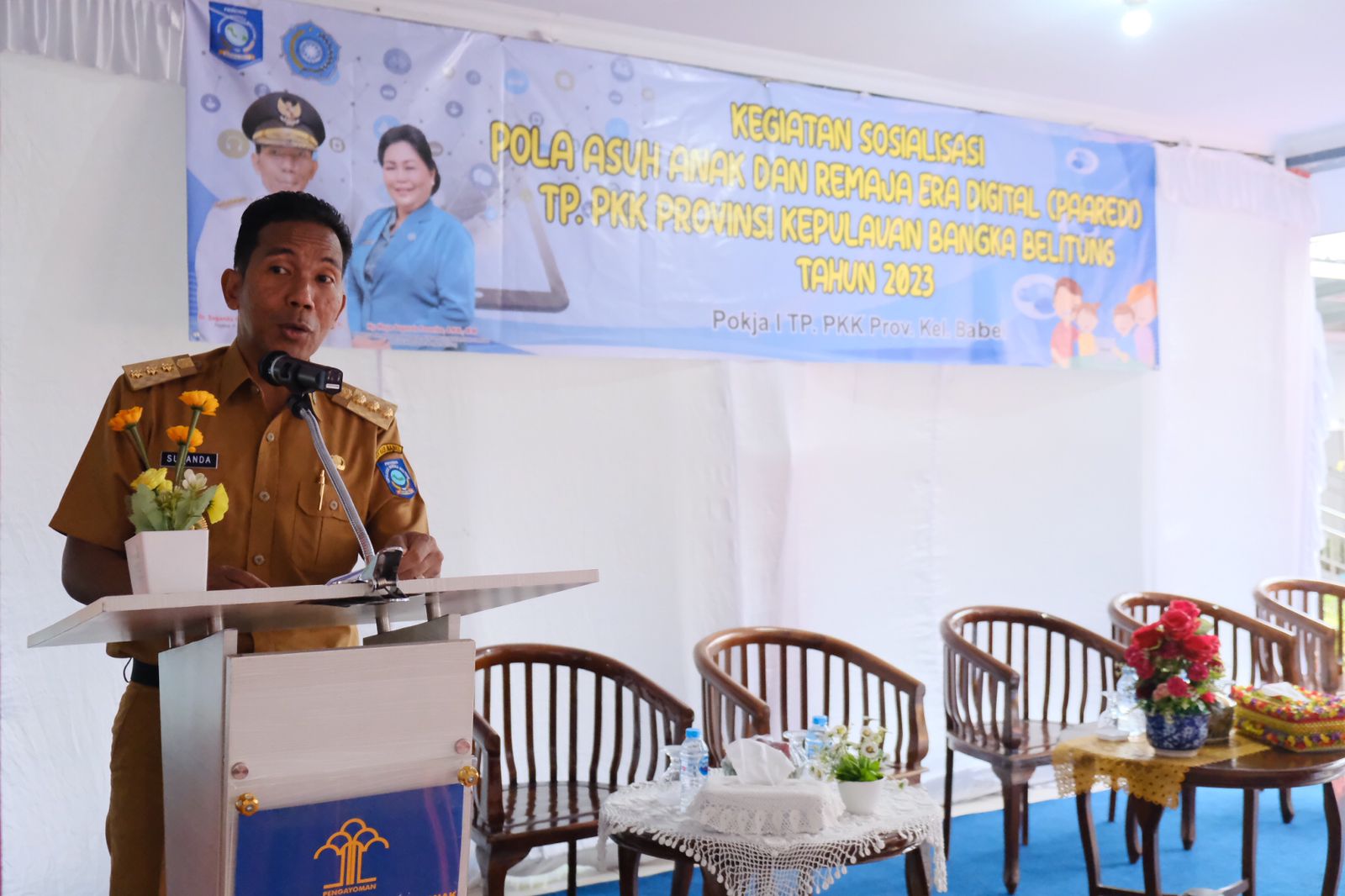 Pj. Gubernur Babel Buka Sosialisasi Pola Asuh Anak dan Remaja di LPKA Pangkalpinang