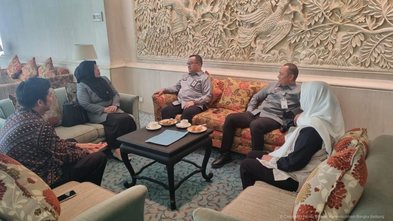 Kanwil Kemenkum Babel Perkuat Sinergi dengan Ditjen Peraturan Perundang-undangan