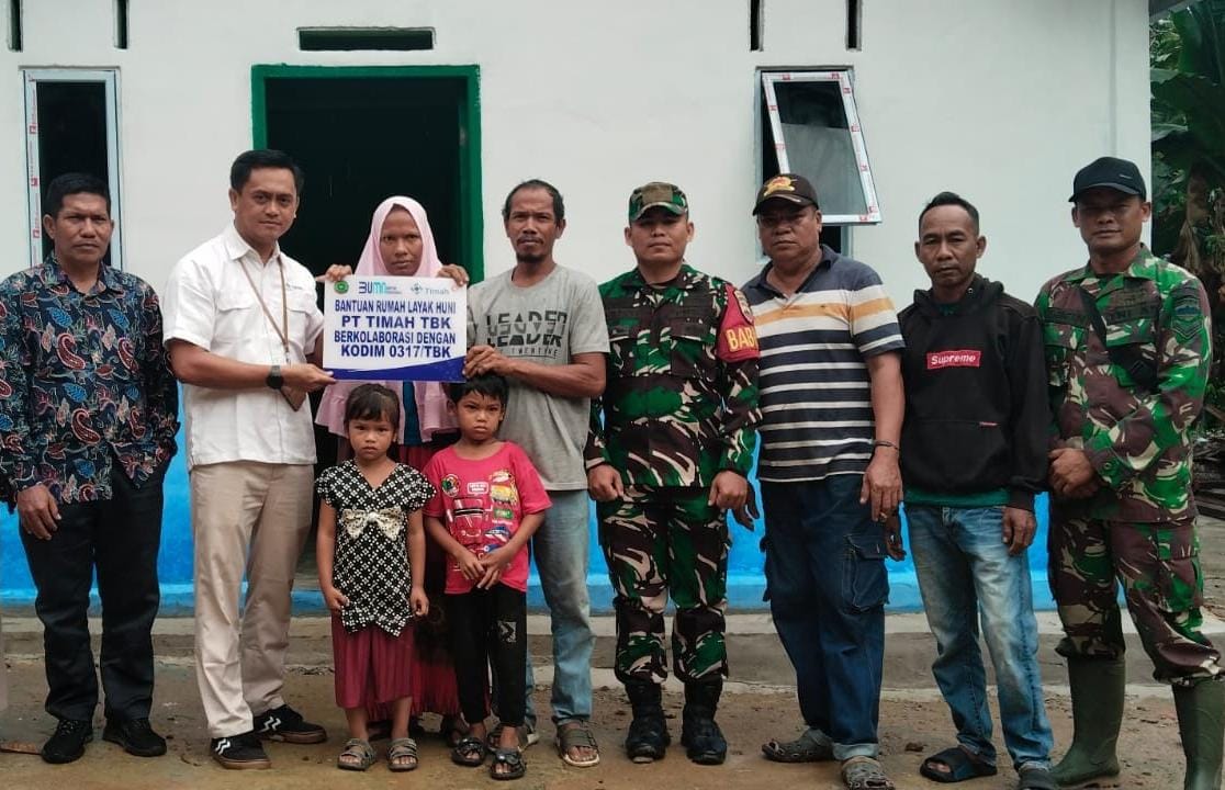 PT Timah Bangun Tiga Rumah Layak Huni untuk Masyarakat di Provinsi Kepulauan Riau