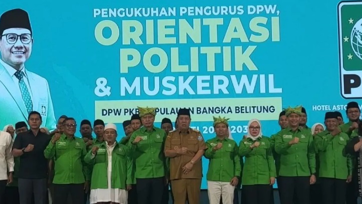 Ketua LKN DPP PKB Kukuhkan Pengurus DPW Babel 2026 - 2031