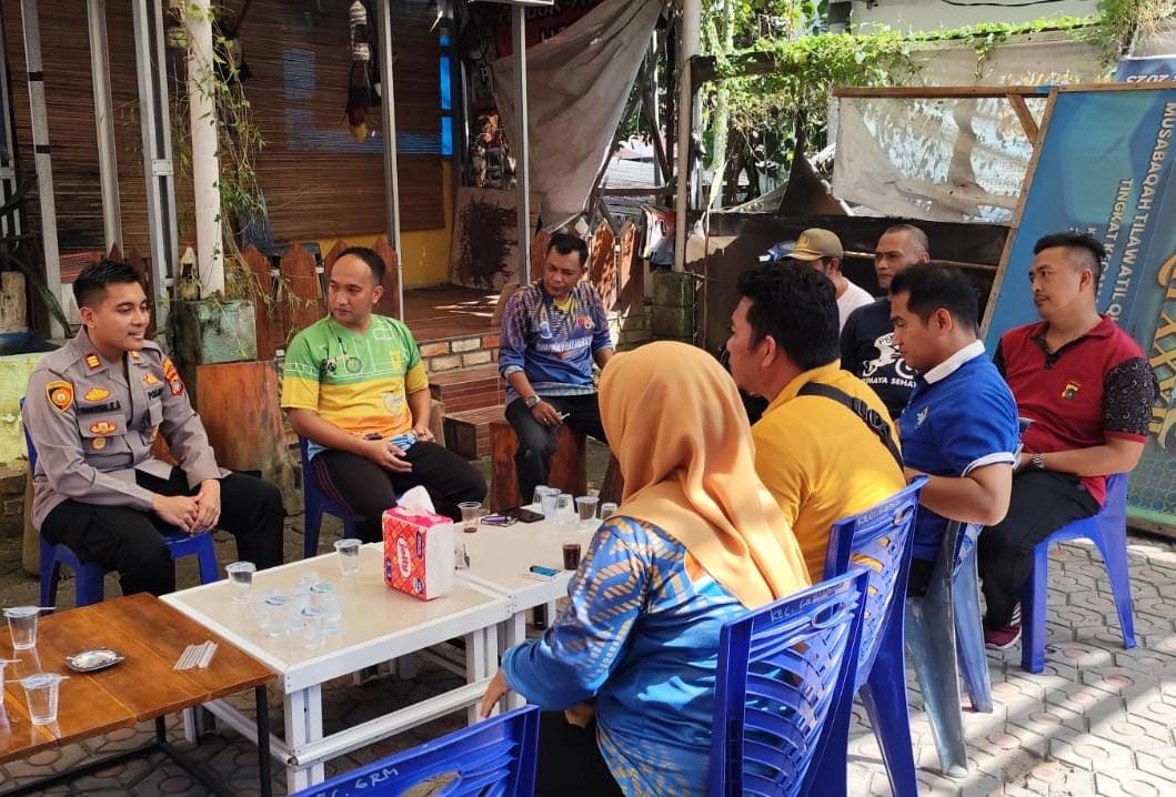 Perkuat Sinergitas Forkopimcam, Kapolsek Bukit Intan AKP Yosyua Silaturahmi ke Camat Girimaya