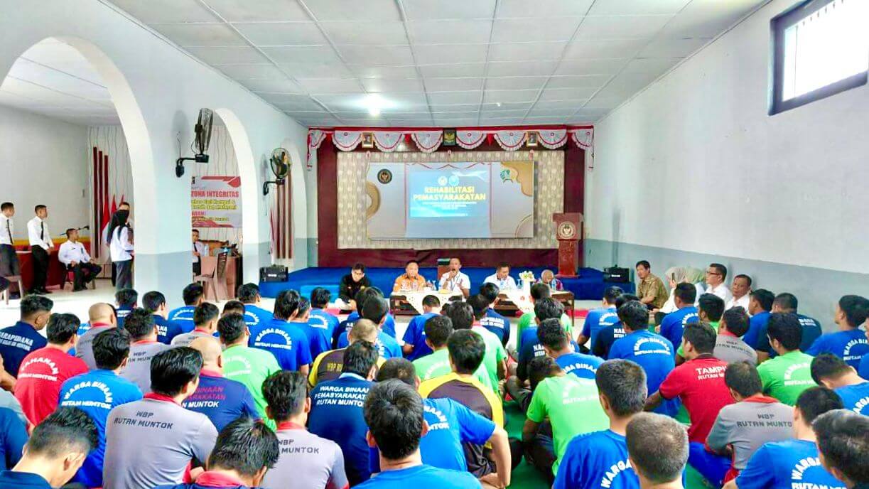 Kolaborasi Rutan Muntok-BNNK Bangka, Rehabilitasi Narkotika Warga Binaan
