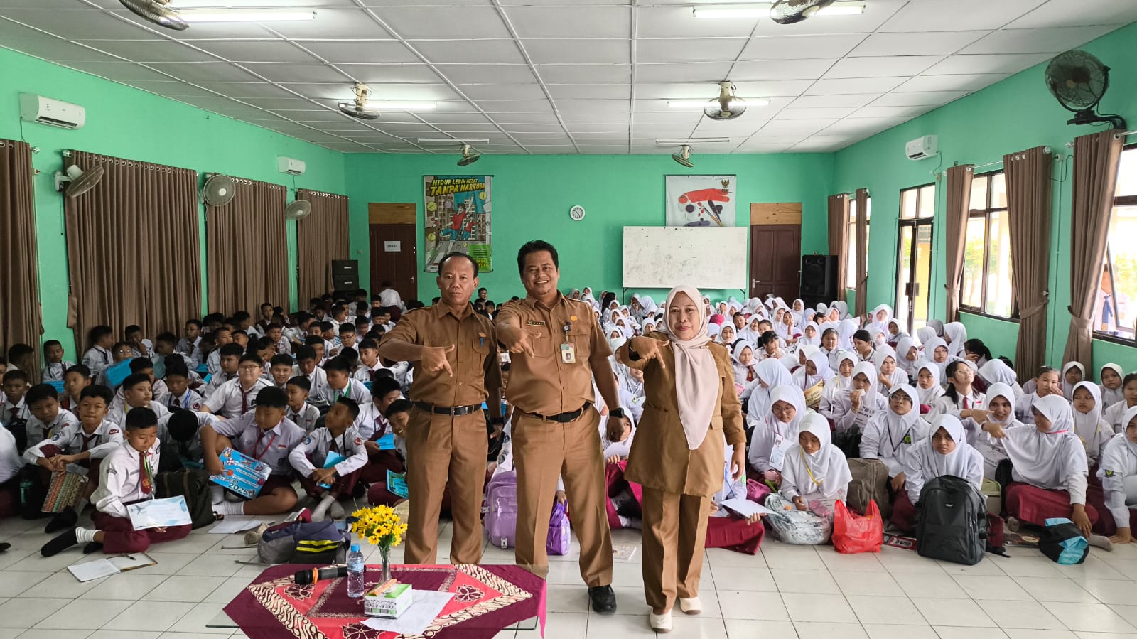 256 Siswa Baru SMPN 2 Sungailiat Ikut MPLS