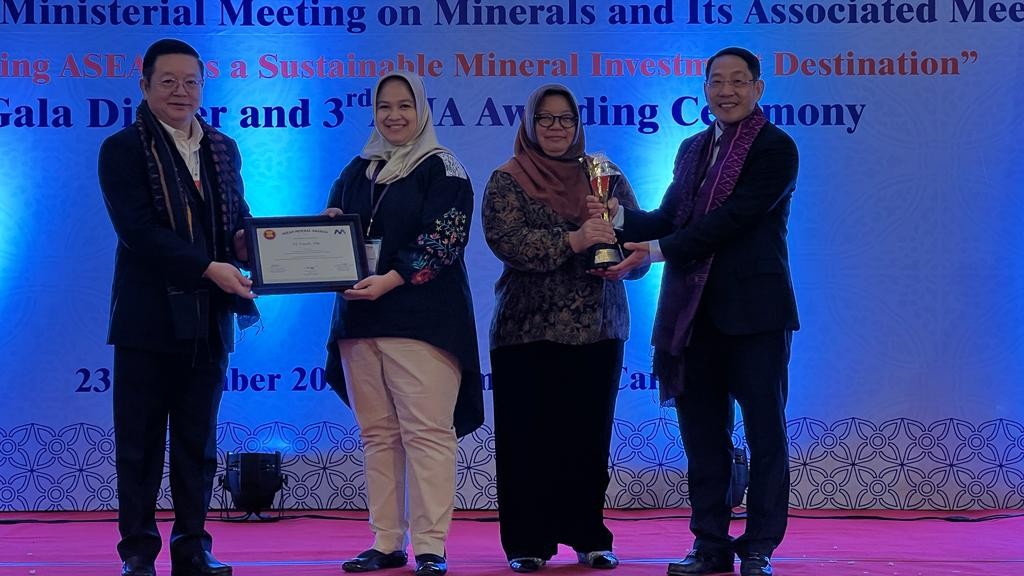 PT Timah Tbk Raih Asean Mineral Award 2023