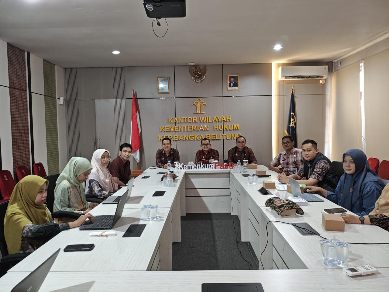 Kanwil Kemenkum Babel Harmonisasikan Ranperda Kota Pangkal Pinang