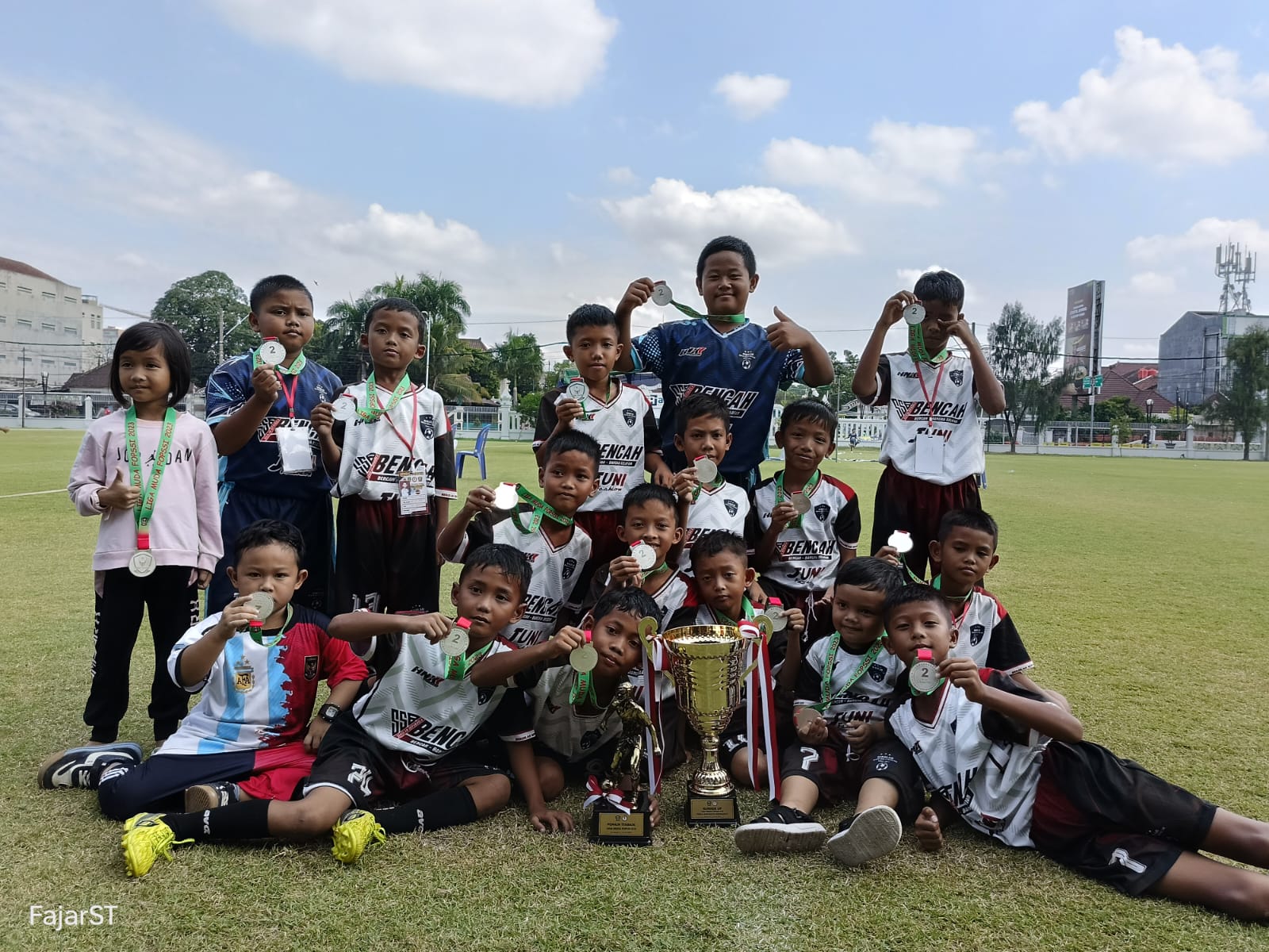 SSB Bencah Juara Dua Piala Mas Gibran Solo, Mualif Assodik Pemain Terbaik