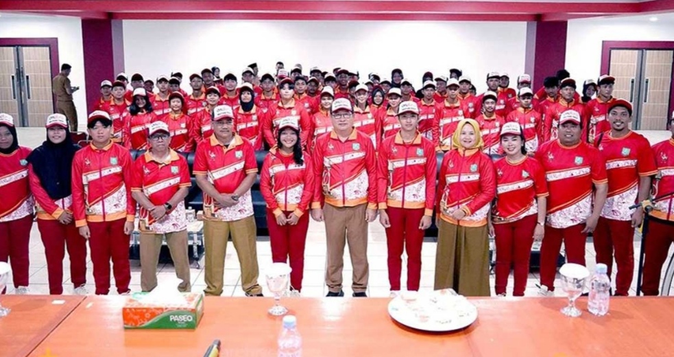 Bupati Beltim Lepas Kontingen POPDA 2026, Targetkan Pulang Bawa Gelar Juara