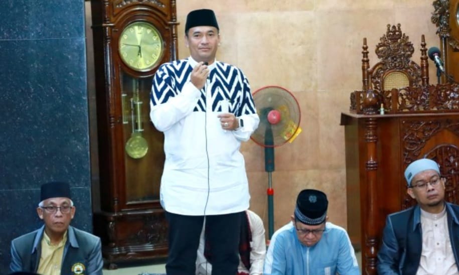 Di Depan Ulama, Pj Wako Budi Utama Beberkan Agenda Prioritas Unggulannya