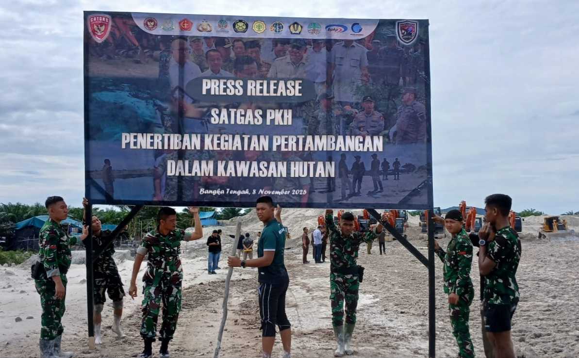 Aji Mumpung, Tak Ada Satgas PKH, Hutan Lindung Sarang Ikan Dijarah Tambang Lagi