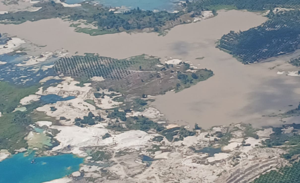 Tambang Ilegal Menjarah 14 Persen Kawasan Hutan Lubuk Besar, Siapa yang Menikmati?