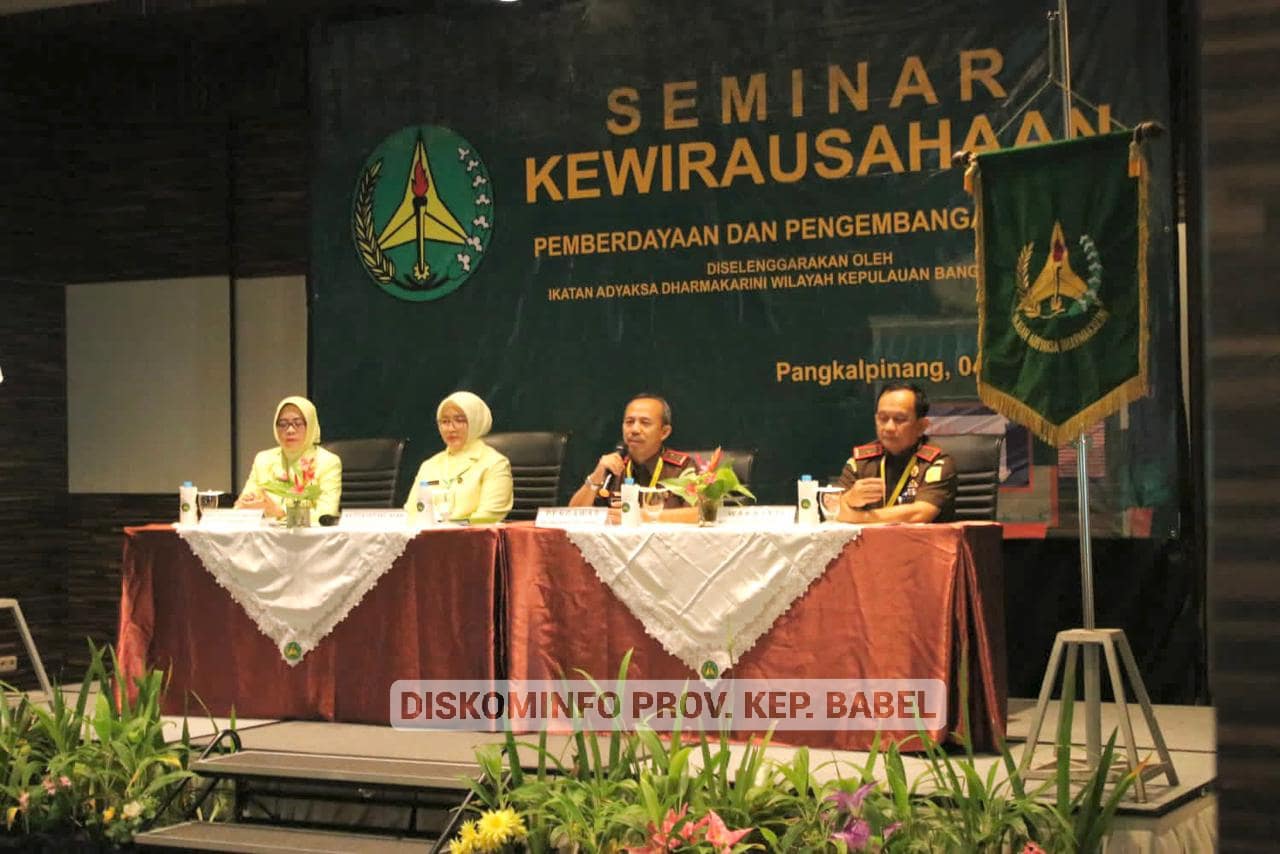 Ikatan Adhyaksa Dharmakarini Kep Babel Gelar Seminar Kewirausahan