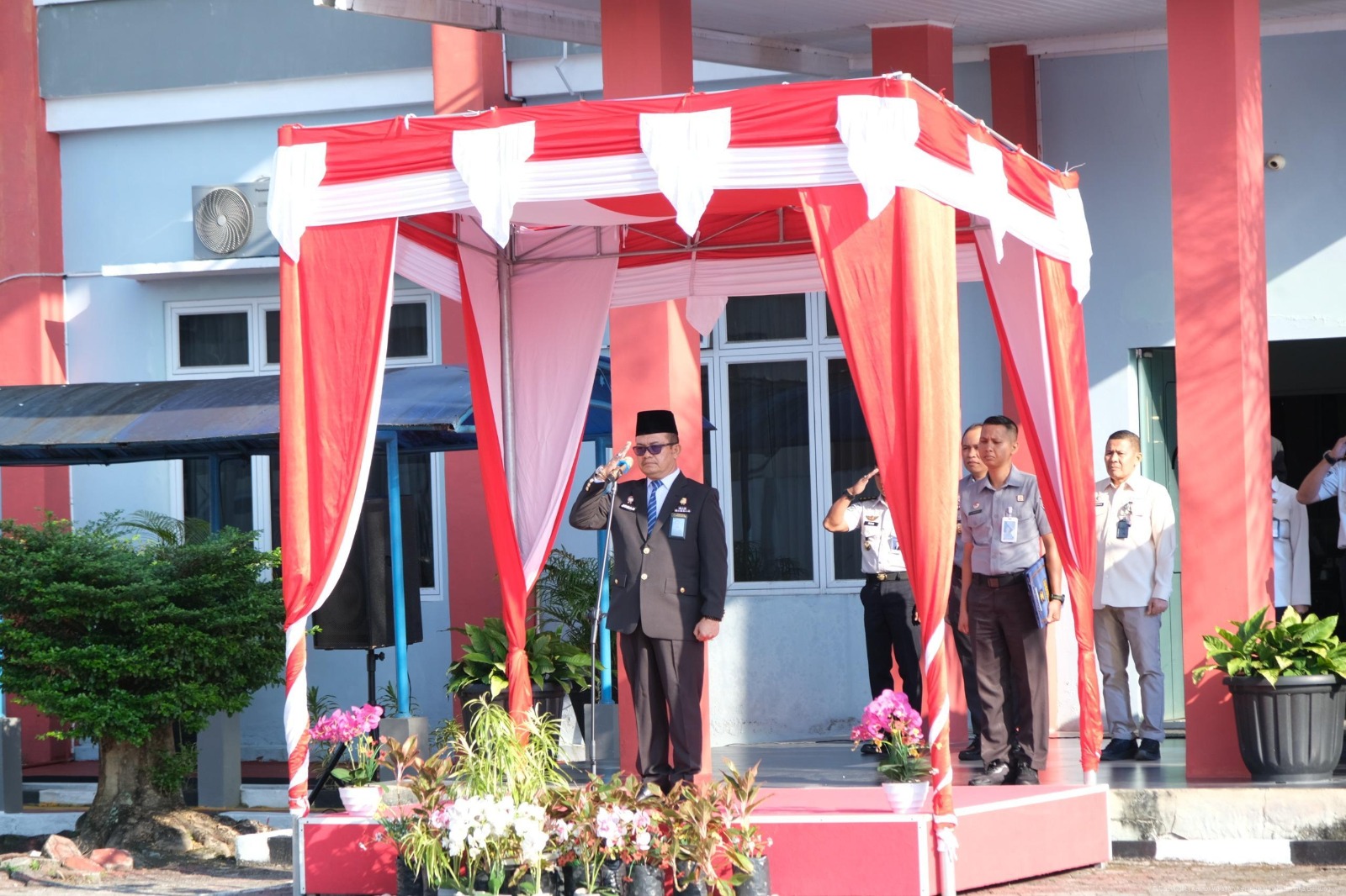 Kanwil Kemenkum Babel Gelar Upacara Peringatan Hari Lahir Pancasila Tahun 2026