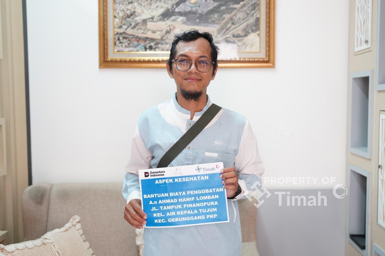 Dukungan PT Timah Kuatkan Perjuangan Keluarga Ahmad Hanif Jalani Pengobatan