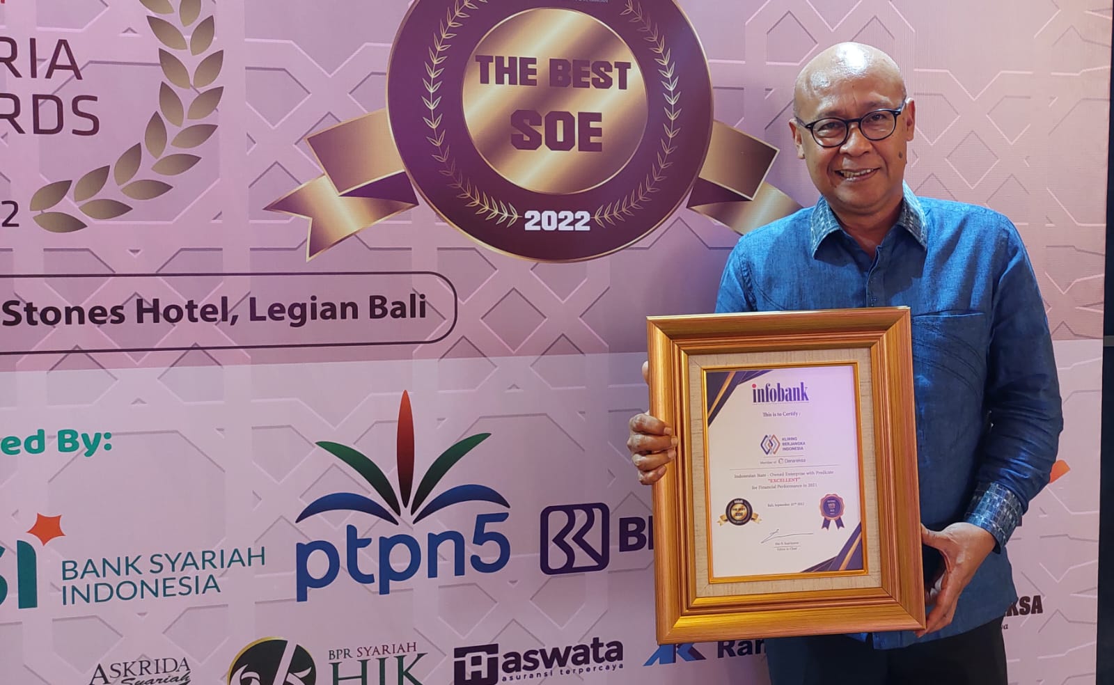 Kinerja Mengkilat, KBI Raih The Best State Owned Enterprise Award 2022 