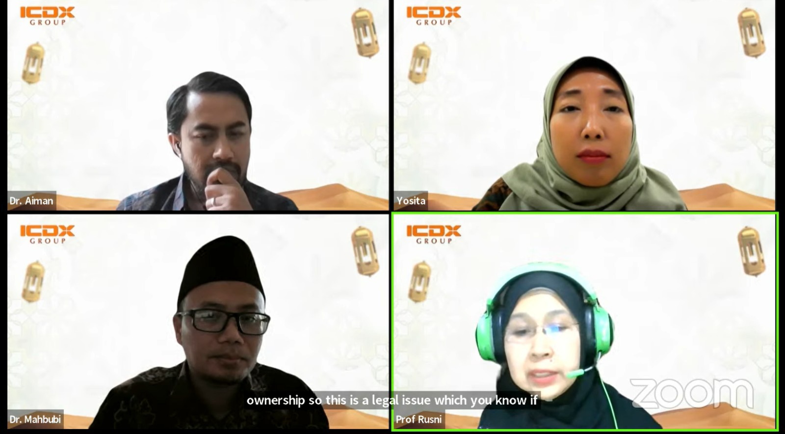 Profesional dari Dubai, Malaysia dan Brunei Bicara Cara Kembangkan Komoditi Syariah di Indonesia 