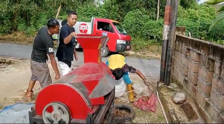 Inovasi Persampahan, DLH Basel Trial Mesin Pemilah Sampah Buatan Lokal 