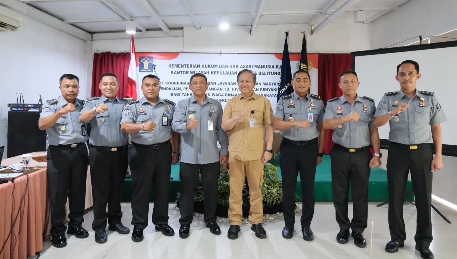 Cegah Penyakit Menular di Lapas, Kemenkumham Babel Gandeng Dinas Kesehatan