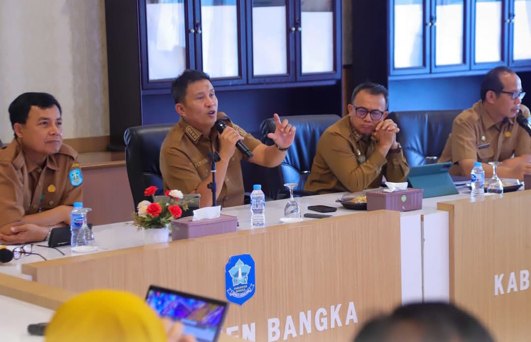 Pemkab Bangka Gelar Rapim Evaluasi Pembangunan 2025 & Penyiapan 2026, Ini yang Dibahas   