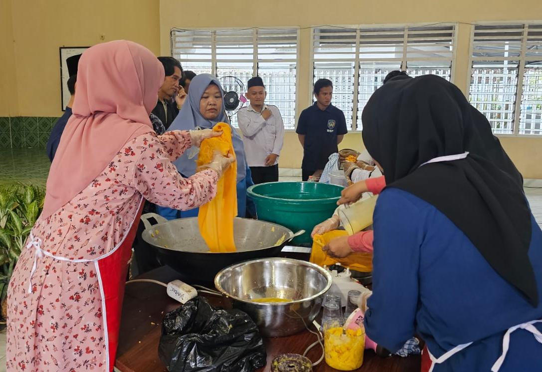 Lapas Pangkalpinang Olah Nanas Jadi Produk Bernilai Ekonomi lewat Program Kelurahan Binaan