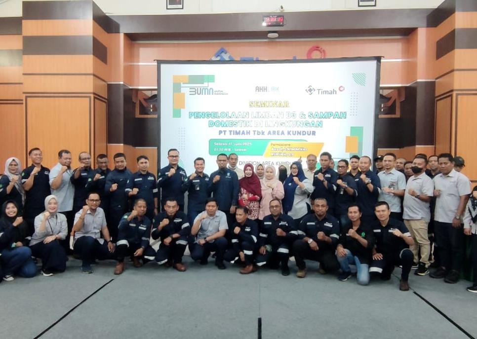Peringati Hari Lingkungan Hidup Sedunia 2025, PT Timah Gelar Seminar Pengelolaan Limbah B3 dan Domestik